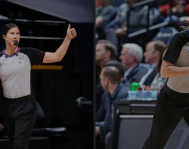 Por primera vez dos mujeres oficiarán partido de la NBA
